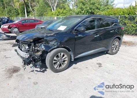 2017 Nissan Murano Sv from USA, damaged, VIN 5N1AZ2MG3HN166083